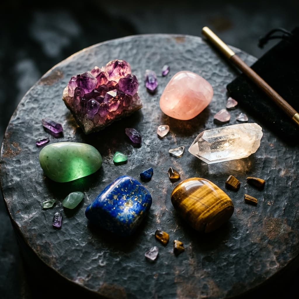 Collection of Biblical semi-precious stones