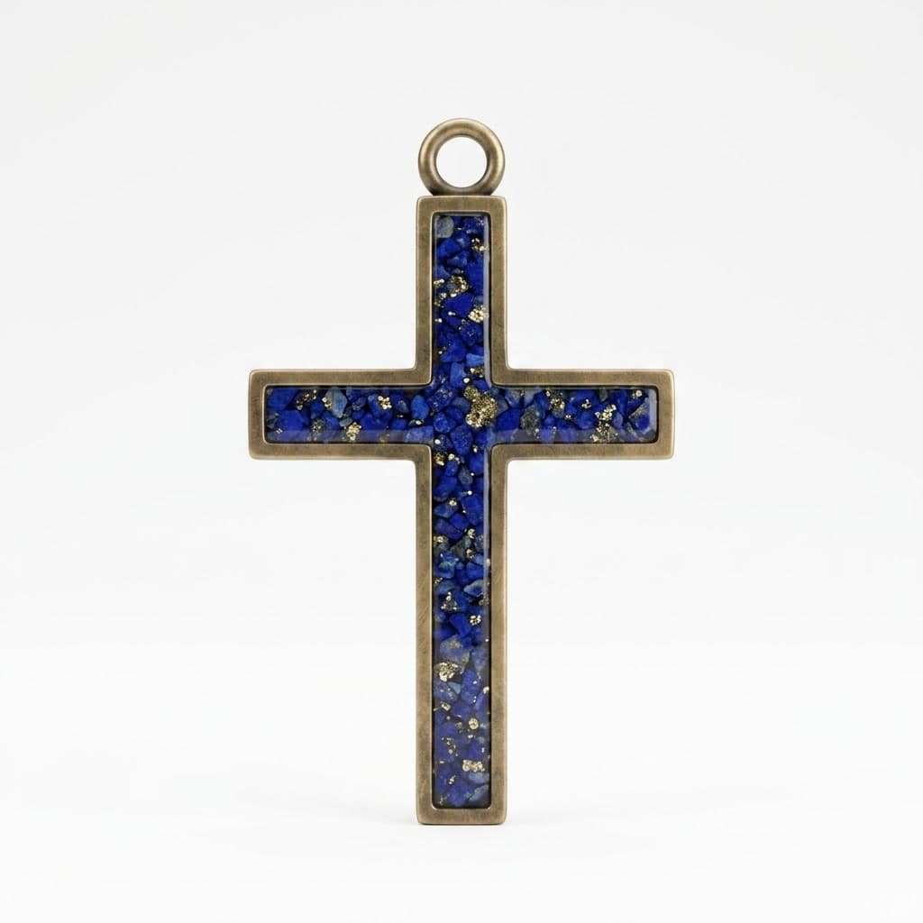 The Intercessor, Lapis Lazuli cross